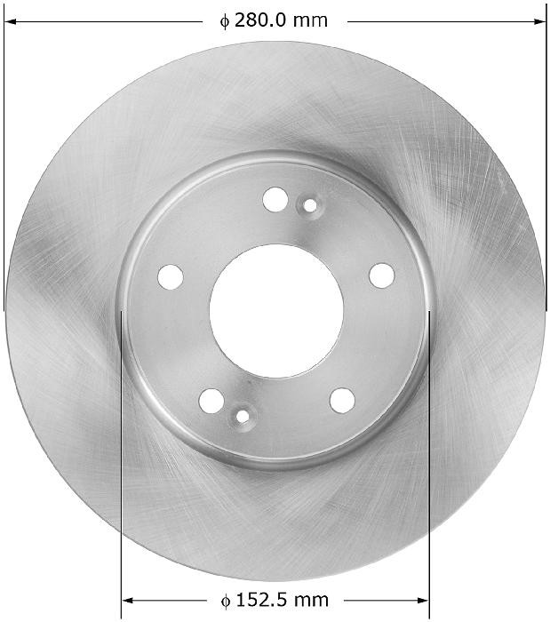 BENDIX Disc Brake Rotor