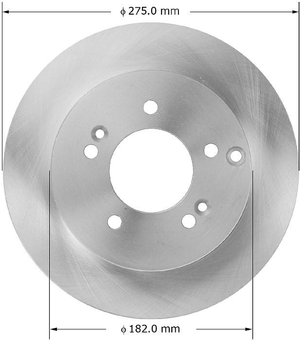 BENDIX Disc Brake Rotor