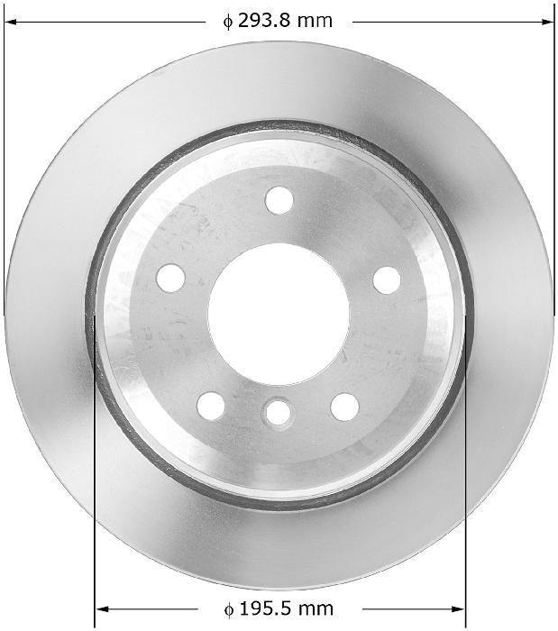 BENDIX Disc Brake Rotor