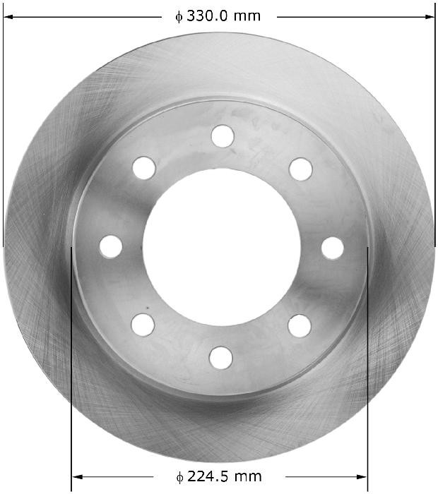 BENDIX Disc Brake Rotor