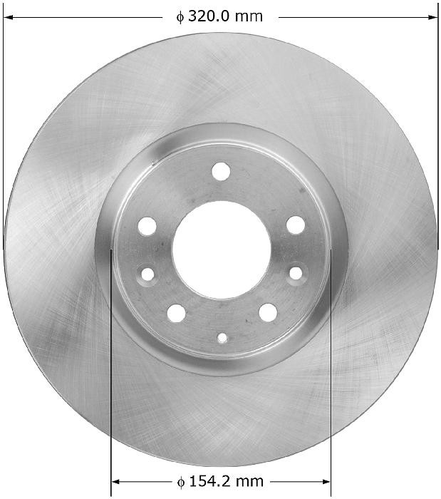 BENDIX Disc Brake Rotor