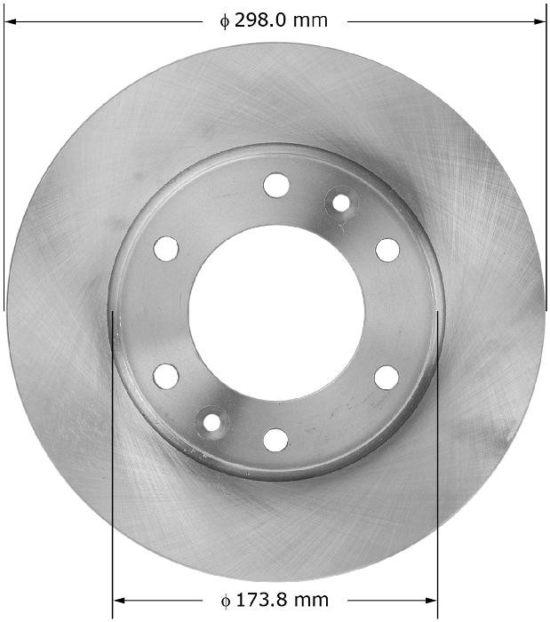 BENDIX Disc Brake Rotor