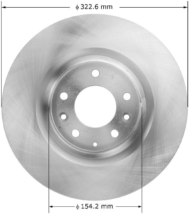 BENDIX Disc Brake Rotor