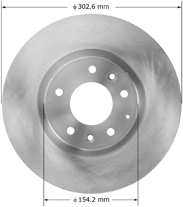 BENDIX Disc Brake Rotor