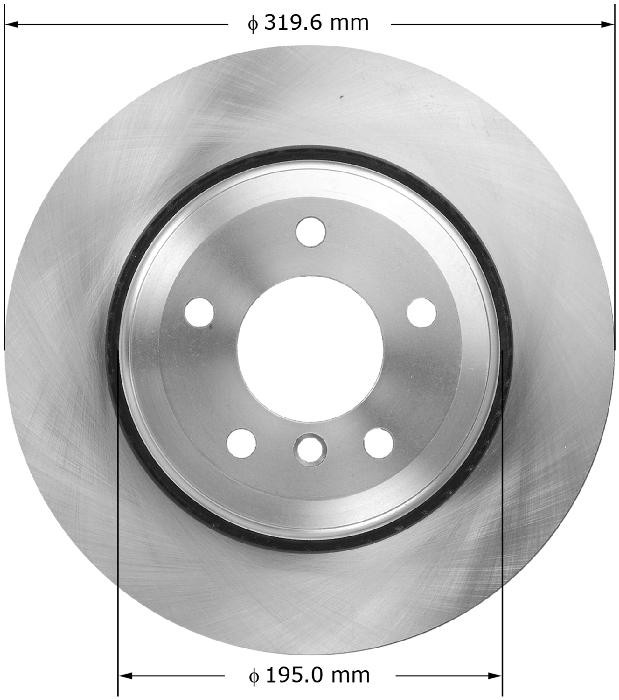 BENDIX Disc Brake Rotor