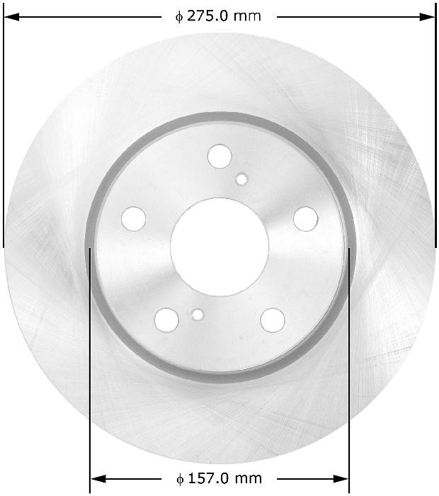 BENDIX Disc Brake Rotor