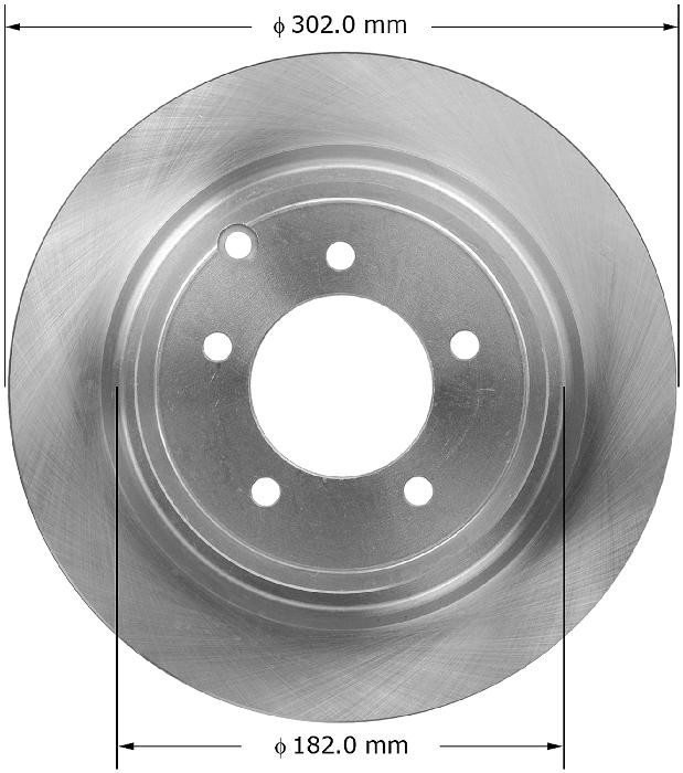 BENDIX Disc Brake Rotor