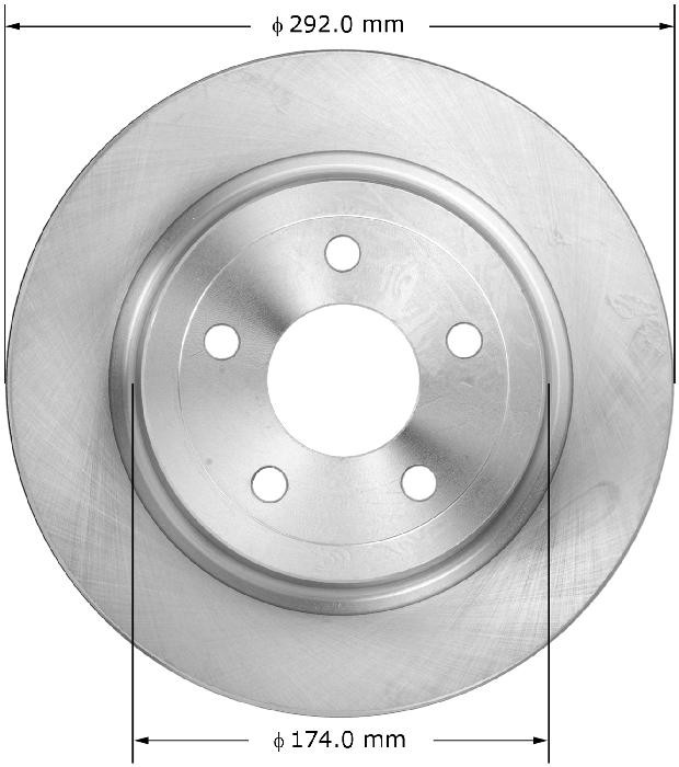 BENDIX Disc Brake Rotor
