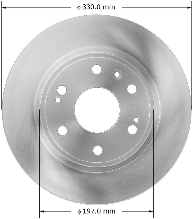 BENDIX Disc Brake Rotor