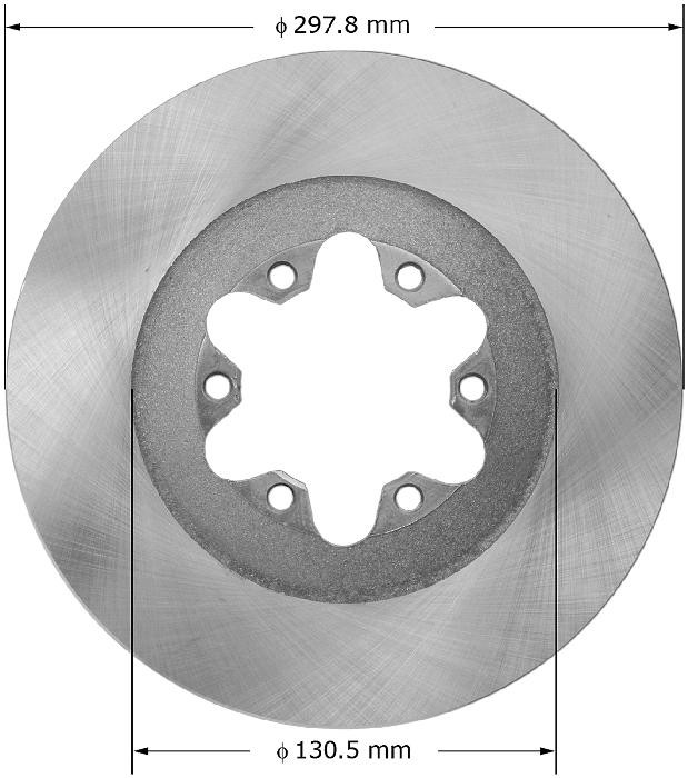 BENDIX Disc Brake Rotor