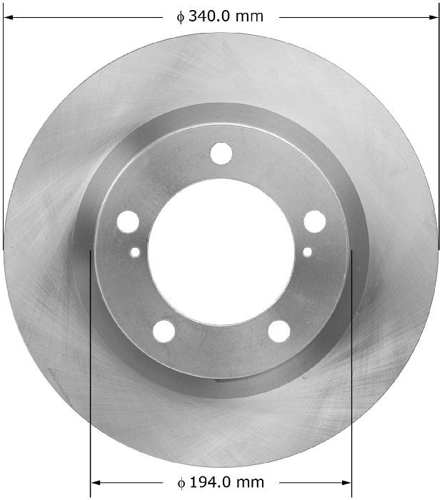 BENDIX Disc Brake Rotor