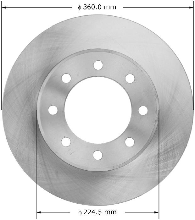 BENDIX Disc Brake Rotor