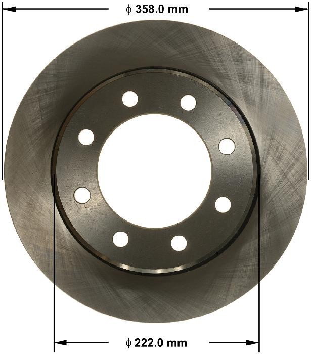 BENDIX Disc Brake Rotor
