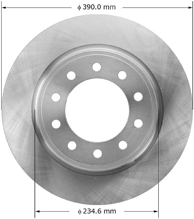 BENDIX Disc Brake Rotor