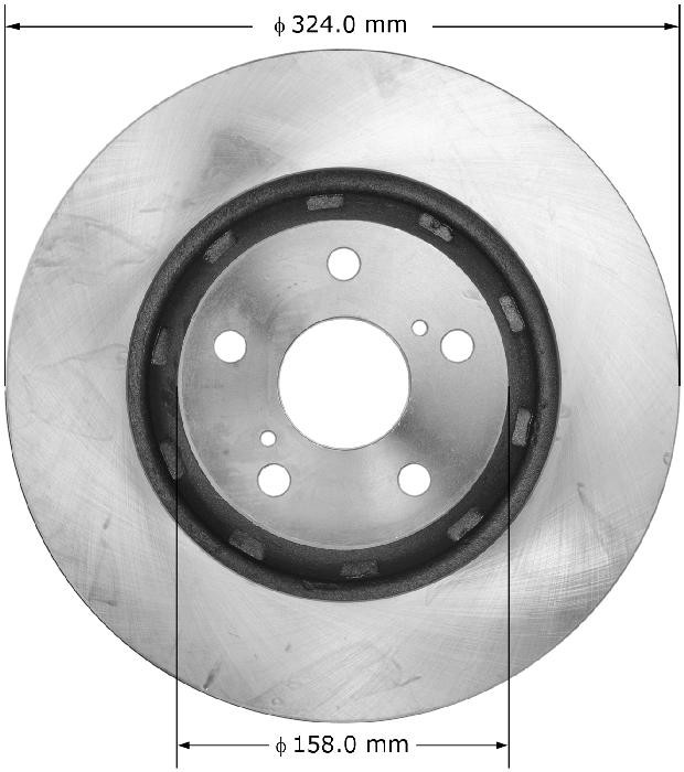 BENDIX Disc Brake Rotor