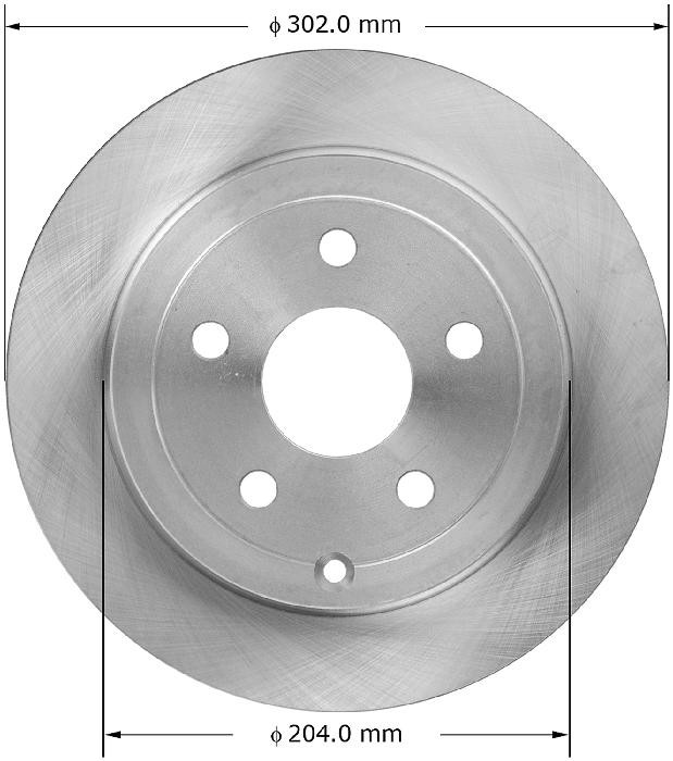 BENDIX Disc Brake Rotor