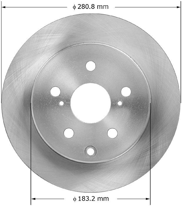 BENDIX Disc Brake Rotor