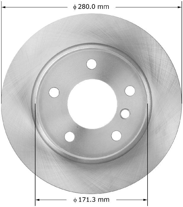 BENDIX Disc Brake Rotor