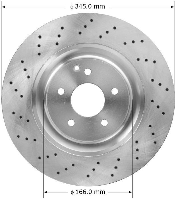 BENDIX Disc Brake Rotor