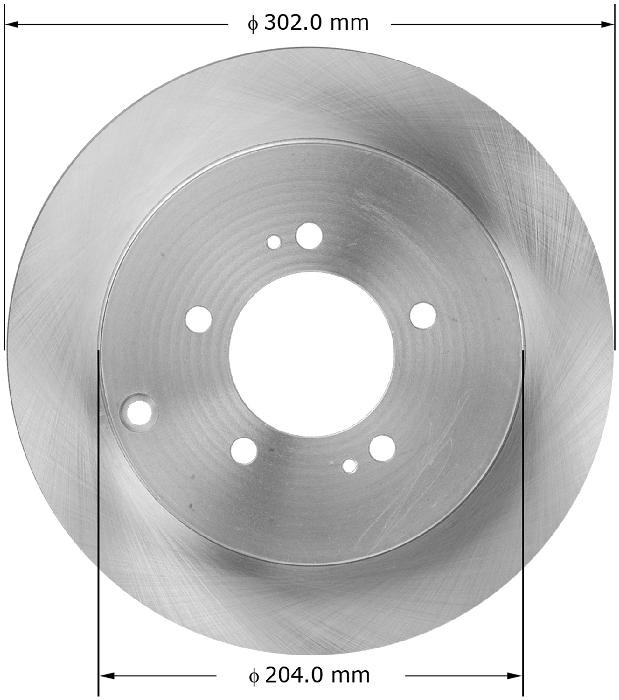 BENDIX Disc Brake Rotor