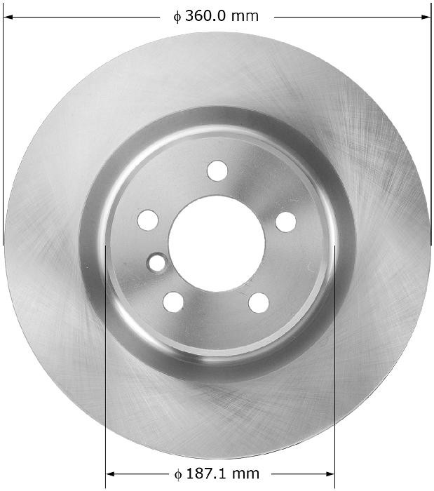 BENDIX Disc Brake Rotor