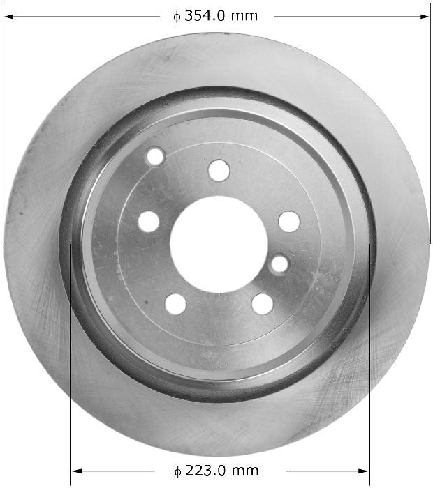 BENDIX Disc Brake Rotor