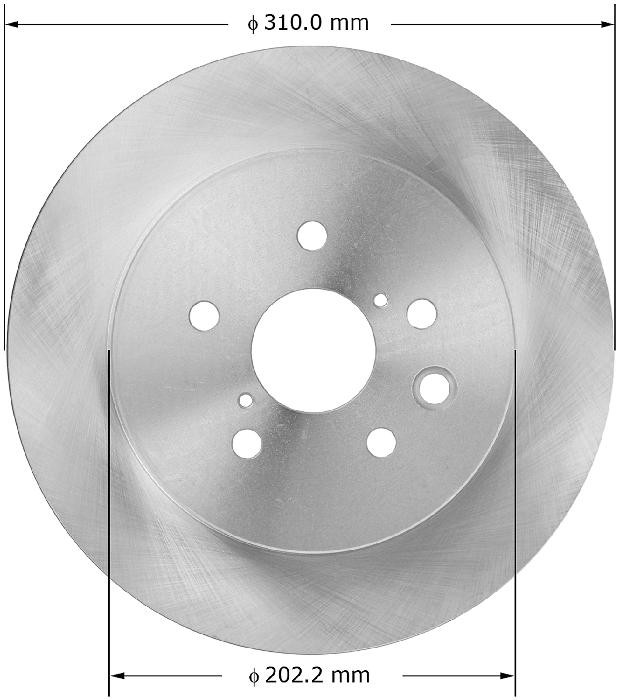 BENDIX Disc Brake Rotor