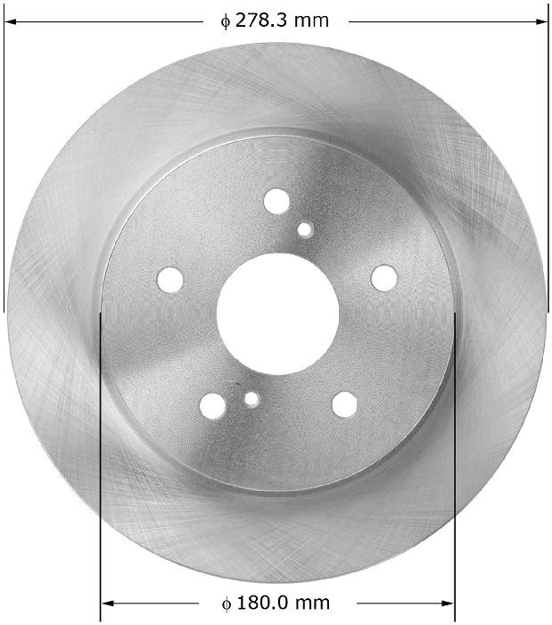 BENDIX Disc Brake Rotor