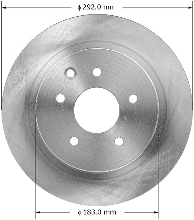 BENDIX Disc Brake Rotor