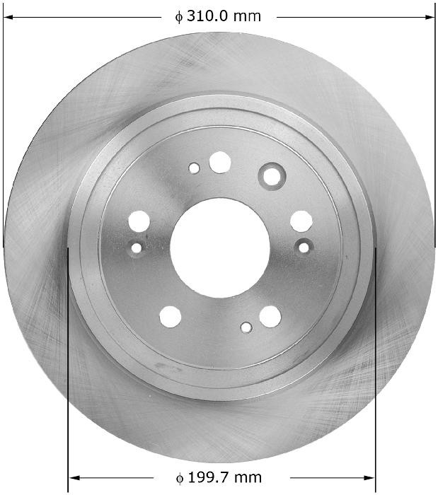 BENDIX Disc Brake Rotor