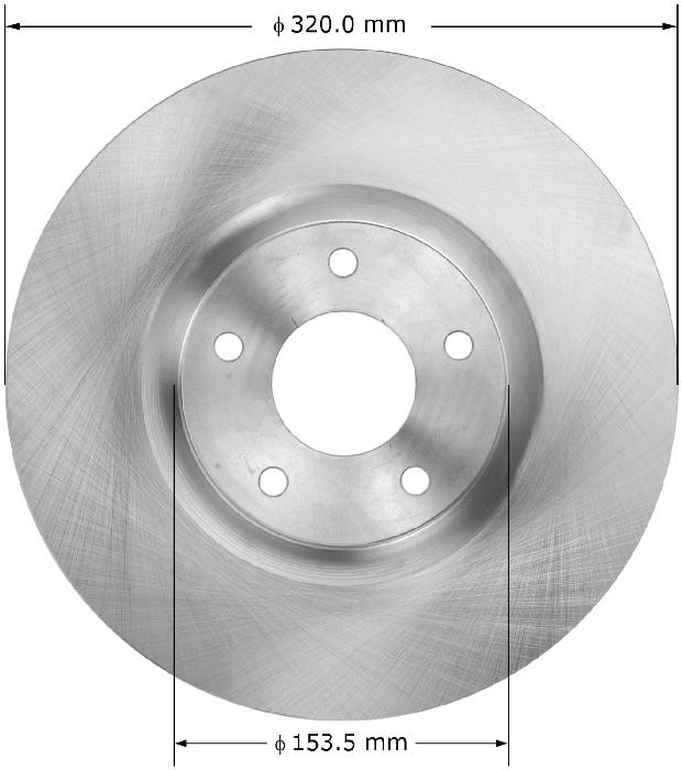 BENDIX Disc Brake Rotor