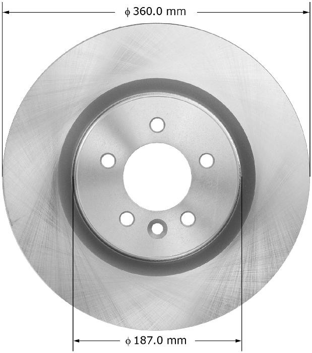 BENDIX Disc Brake Rotor
