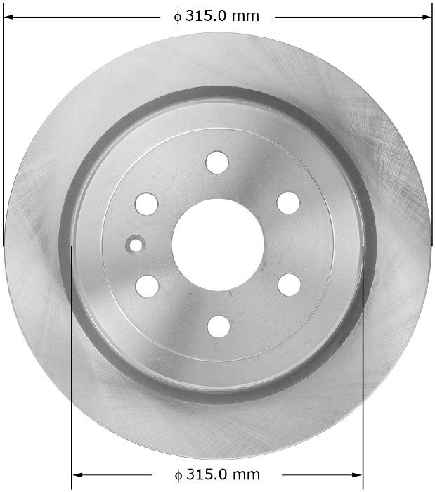 BENDIX Disc Brake Rotor