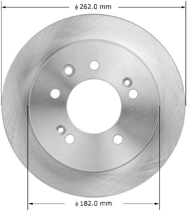 BENDIX Disc Brake Rotor