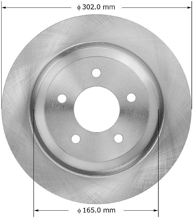 BENDIX Disc Brake Rotor