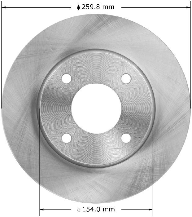 BENDIX Disc Brake Rotor