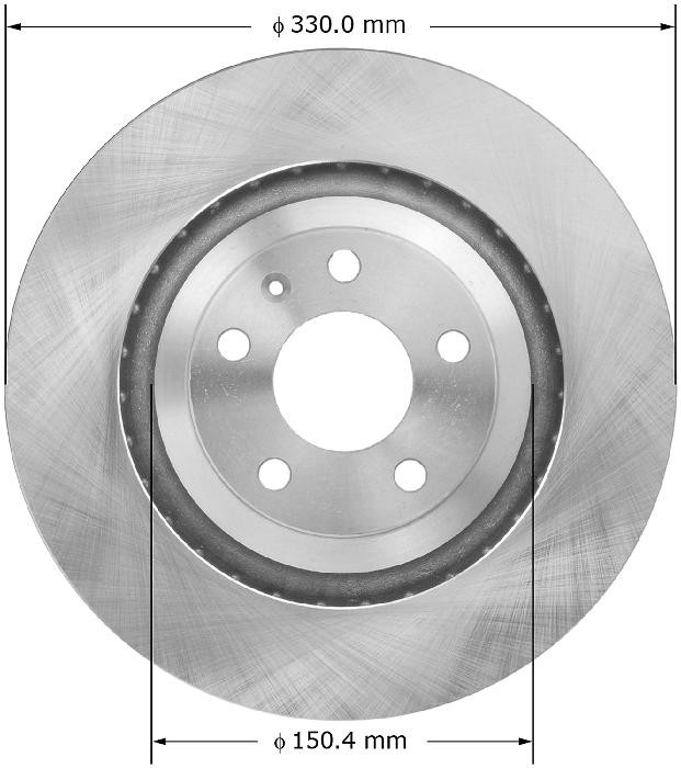 BENDIX Disc Brake Rotor