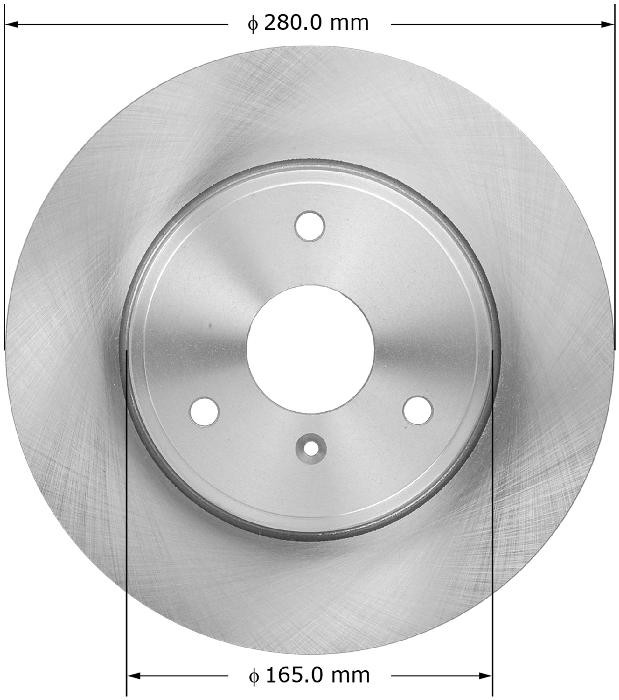 BENDIX Disc Brake Rotor