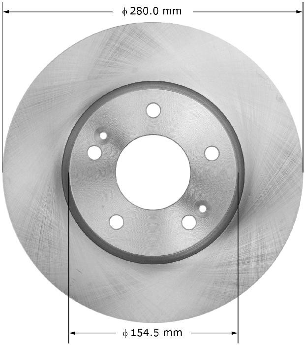 BENDIX Disc Brake Rotor