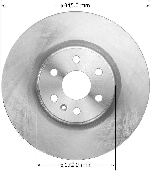 BENDIX Disc Brake Rotor