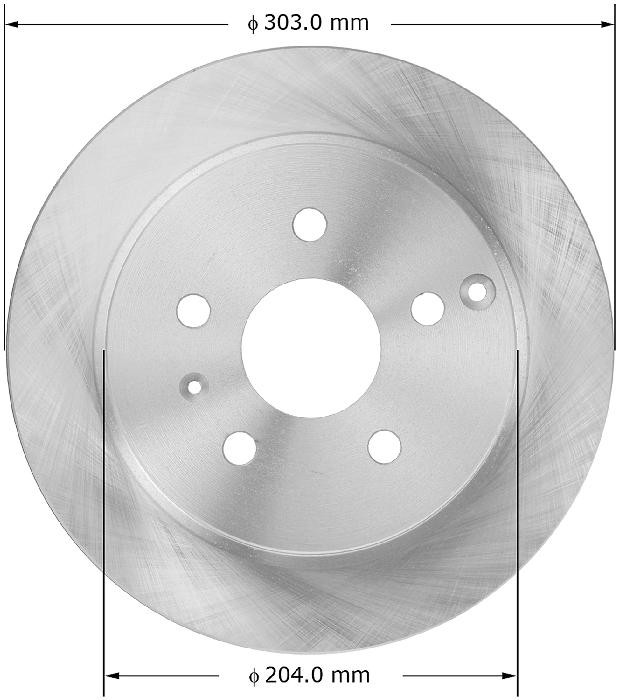 BENDIX Disc Brake Rotor