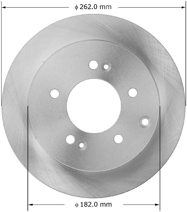 BENDIX Disc Brake Rotor