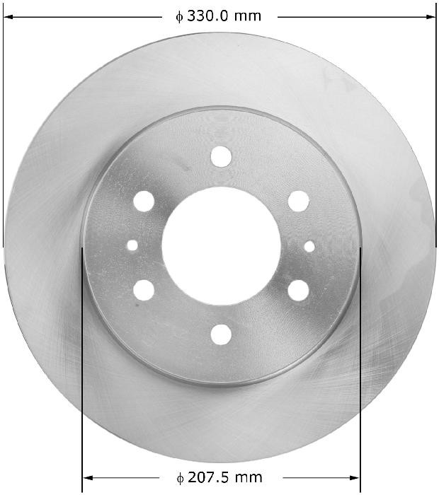 BENDIX Disc Brake Rotor