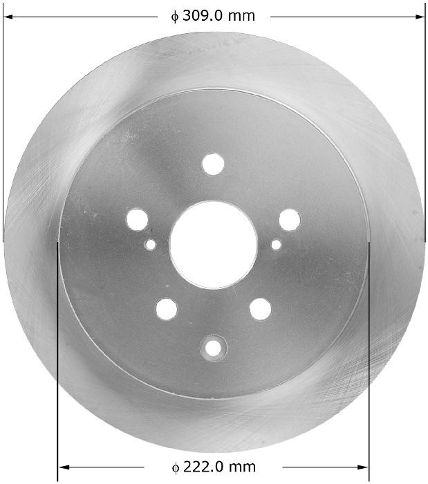 BENDIX Disc Brake Rotor