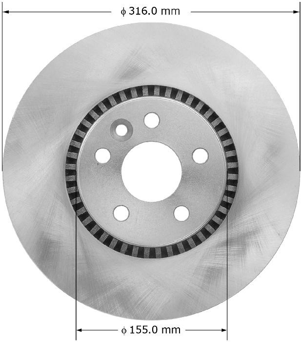 BENDIX Disc Brake Rotor