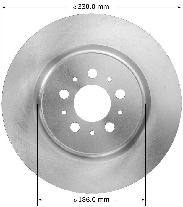 BENDIX Disc Brake Rotor
