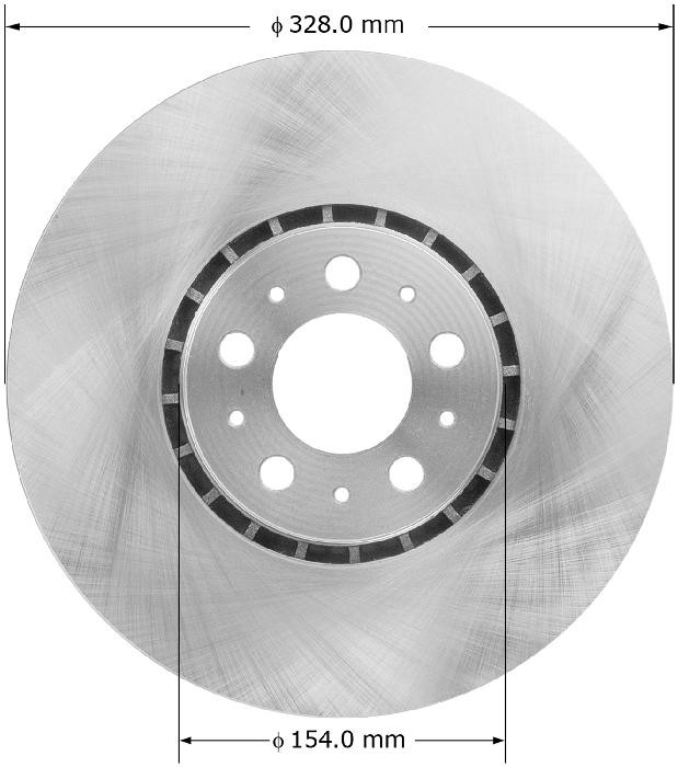 BENDIX Disc Brake Rotor