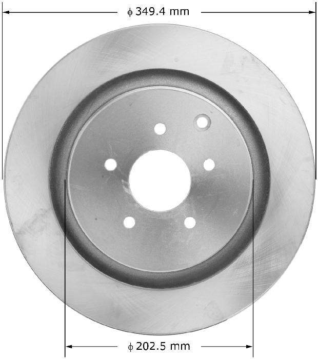 BENDIX Disc Brake Rotor