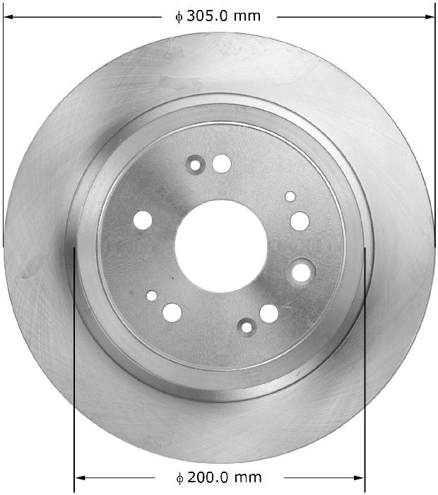 BENDIX Disc Brake Rotor