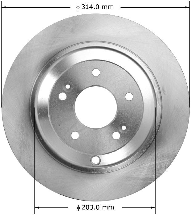 BENDIX Disc Brake Rotor